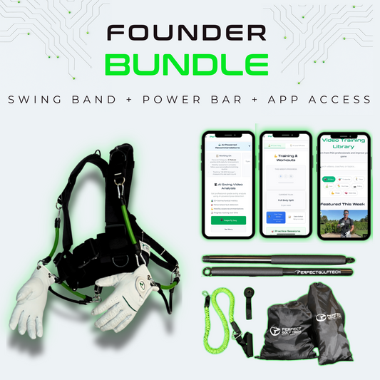 The Founder Bundle — Swing Band + Power Bar + Training Gloves + AI Training App